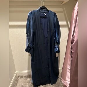 Abaya dress navy blue new